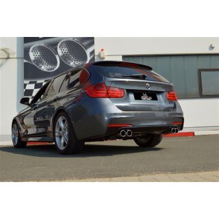 FMS Street Beast 76mm Duplex Sportendschalldämpfer für BMW 3 Touring (F31) 335 d xDrive - 230 KW / SBEBM69BD-X3-x
