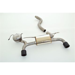 FMS Street Beast 76mm Duplex Sportendschalldämpfer für BMW 4 Coupe (F32, F82) 435 d xDrive - 230 KW / SBEBM69BMD-X3-x