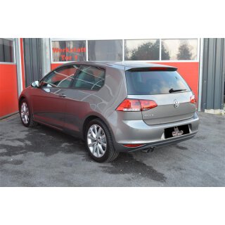 FMS Street Beast 76mm Single Sportauspuffanlage ab Kat für VW GOLF VII (5G1, BE1) 2.0 GTD - 135 KW / SBVW50A-X3-x