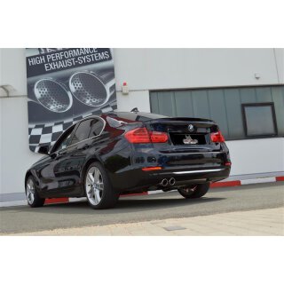 FMS Street Beast 76mm Single Sportendschalldämpfer für BMW 3 (F30, F35, F80) 316 d - 85 KW / SBEBM67A-X3-x