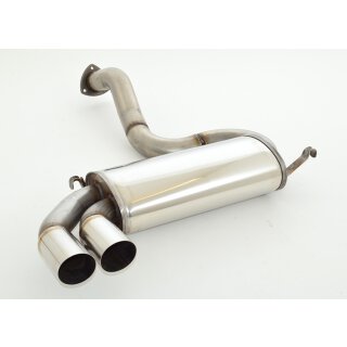 Friedrich Motorsport Sportendschalldämpfer Audi 80 Typ 85 Quattro "Urquattro" / 971007-x