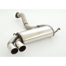 Friedrich Motorsport Sportendschalldämpfer Audi 80 Typ 85 Quattro "Urquattro" / 971007-x