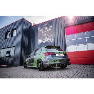 Friedrich Motorsport 76mm Duplex-Anlage Audi A3 8V 3-Türer Frontantrieb / 991050ASL-X3-X