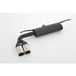 Friedrich Motorsport Sportendschalldämpfer aluminierter Stahl / 921053-X