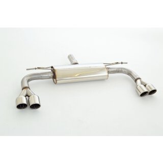 Friedrich Motorsport Duplex Sportendschalldämpfer Audi A3 8V Sportback Frontantrieb / 971053BSLD-X