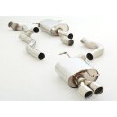 Friedrich Motorsport 76mm Anlage Edelstahl / 981031-X3-X