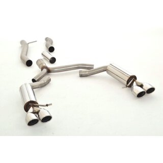 Friedrich Motorsport 76mm Duplex-Anlage Edelstahl / 991037ASL-X3-X