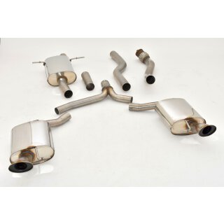Friedrich Motorsport 76mm Duplex-Anlage Audi A5 B8 Coupe / 991031RSL-X3