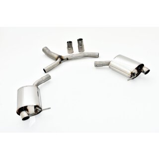 Friedrich Motorsport 76mm Duplex-Sportendschalldämpfer Audi A5 B9 (F5/B8) Sportback / 971079ATD-X3