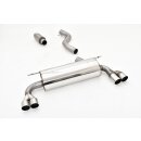 Friedrich Motorsport 76mm Duplex-Anlage Edelstahl /...