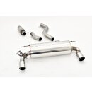 Friedrich Motorsport 76mm Duplex-Anlage Edelstahl /...