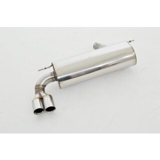Friedrich Motorsport 76mm Sportendschalldämpfer Edelstahl / 971367L-X3-X