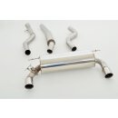 Friedrich Motorsport 76mm Duplex-Anlage Edelstahl /...