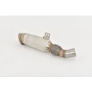 Friedrich Motorsport 114>>>76mm Downpipe mit 200 Zellen HJS Sport-Kat. Edelstahl / 981353T-DPKAHJS