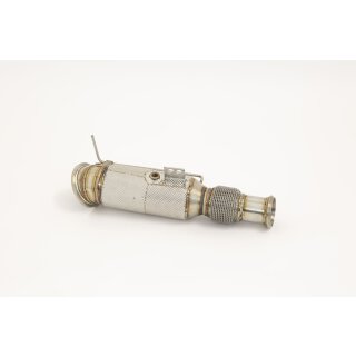 Friedrich Motorsport 114>>>76mm Downpipe mit 200 Zellen HJS Sport-Kat. Edelstahl / 981376T-DPKAHJS