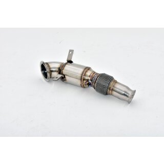 Friedrich Motorsport 76mm Downpipe mit Sport-Kat. Edelstahl / 981223T-X3-DPKA