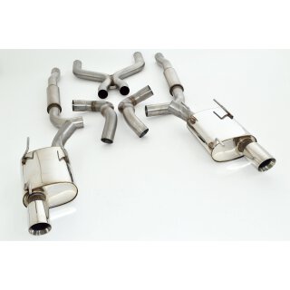 Friedrich Motorsport 76mm Duplex-Anlage Ford Mustang 5 Facelift (S197) / 991208-X3-X
