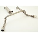 Friedrich Motorsport 70mm Sidepipe Duplexanlage Ford...