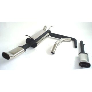 Friedrich Motorsport Duplex Sportendschalldämpfer VW Golf IV / 971412VD-x