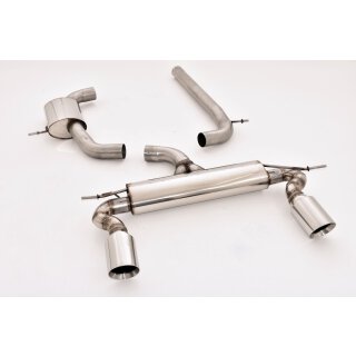 Friedrich Motorsport 76mm Duplex-Anlage VW Golf V GTI + Edition 30 / GT / 991425G-X3-X