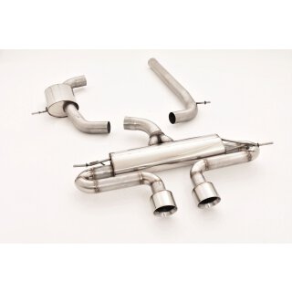 Friedrich Motorsport 3 Zoll (76mm) Duplexanlage Edelstahl / 991445GR-X3-X