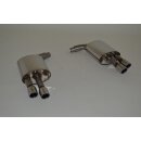 FMS 70mm Duplex Sportendschalldämpfer für AUDI A4 Avant 8K5,B8 S4 quattro - 245 KW / 861031SD-x