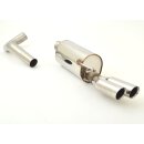 FMS 70mm Sportendschalldämpfer für VW POLO...