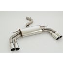 FMS 76mm Duplex Sportendschalldämpfer für AUDI...