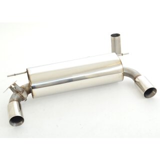 FMS 76mm Duplex Sportendschalldämpfer für BMW 3 Touring F31 328 i - 180 KW / 971368MD-X3-x