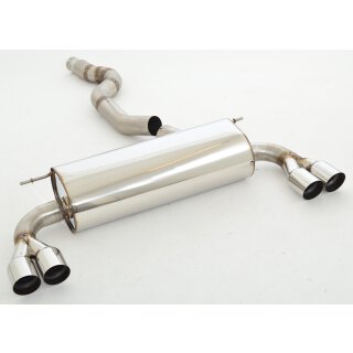 FMS 76mm Duplex Sportendschalldämpfer für BMW 3 Touring F31 330 d - 190 KW / 971369AD-X3-x