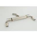 FMS 76mm Duplex Sportendschalldämpfer für SEAT LEON 5F1 2.0 Cupra - 206 KW / 972750TCD-X3-x