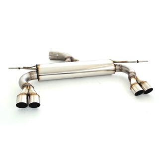 FMS 76mm Duplex Sportendschalldämpfer für VW GOLF V 1K1 2.0 GTI - 147 KW / 971425GD-X3-x