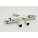 FMS 76mm Duplex Sportendschalldämpfer für VW GOLF V 1K1 2.0 GTI - 169 KW / 971445GRD-X3-x