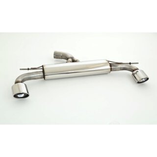 FMS 76mm Duplex Sportendschalldämpfer für VW SCIROCCO 137,138 2.0 R - 195 KW / 971441RD-X3-x