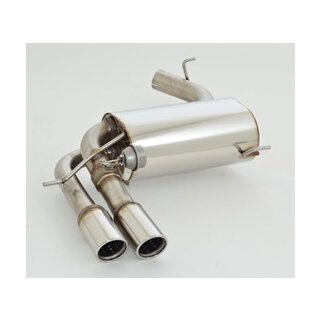 FMS 76mm Sportendschalldämpfer mit Klappensteuerung für AUDI A3 Sportback 8PA S3 quattro - 195 KW / 971033-X3-x