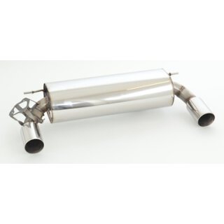 FMS 90mm Duplex Sportendschalldämpfer für BMW 2 Coupe F22 M 235 i - 240 KW / 661366D-x