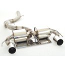 FMS 90mm Duplex Sportendschalldämpfer für OPEL...