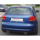 FMS Duplex Sportendschalldämpfer für AUDI A3...