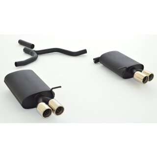 FMS Duplex Sportendschalldämpfer für AUDI A4 8E2,B6 1.6 - 75 KW / 921024D-x