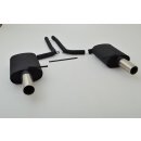 FMS Duplex Sportendschalldämpfer für AUDI A4...