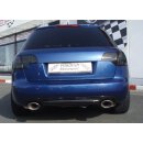 FMS Duplex Sportendschalldämpfer für AUDI A4...