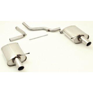 FMS Duplex Sportendschalldämpfer für AUDI A4 Avant 8E5,B6 3.0 - 162 KW / 971021D-x
