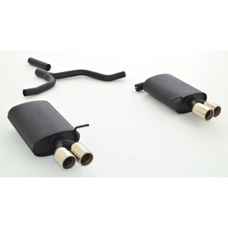 FMS Duplex Sportendschalldämpfer für AUDI A4 Avant 8ED,B7 1.9 TDI - 85 KW / 921026AD-x