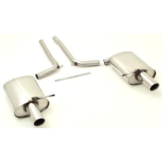 FMS Duplex Sportendschalldämpfer für AUDI A4 Avant 8ED,B7 2.0 TFSI quattro - 162 KW / 971027D-x