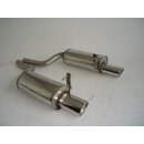 FMS Duplex Sportendschalldämpfer für AUDI A6...