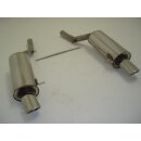 FMS Duplex Sportendschalldämpfer für AUDI A6...