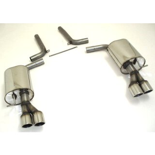 FMS Duplex Sportendschalldämpfer für AUDI A6 4F2,C6 3.0 TDI quattro - 171 KW / 971018D-x