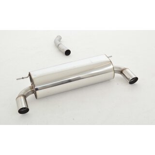 FMS Duplex Sportendschalldämpfer für BMW 1 F20 114 i - 75 KW / 971351MD-x