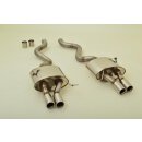 FMS Duplex Sportendschalldämpfer für BMW 3 E90...