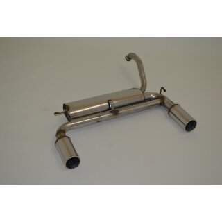 FMS Duplex Sportendschalldämpfer für CITROËN C1 PM,PN 1.4 HDi - 40 KW / 970801D-x